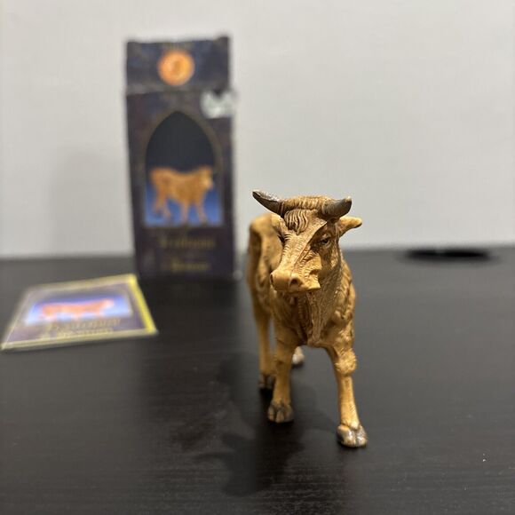 FONTANINI Nativity Heirloom Collection THE OX -Standing 1992 52430 W/ Box & Card - Picture 3 of 14